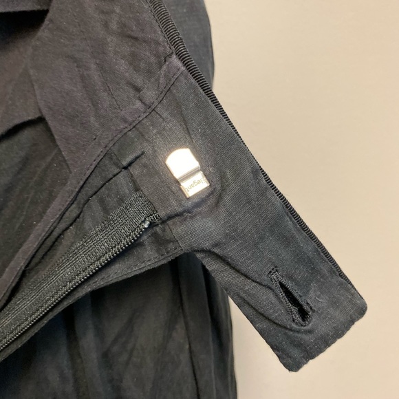 LANVIN Black Cotton Trousers SZ 44 - Picture 6 of 8